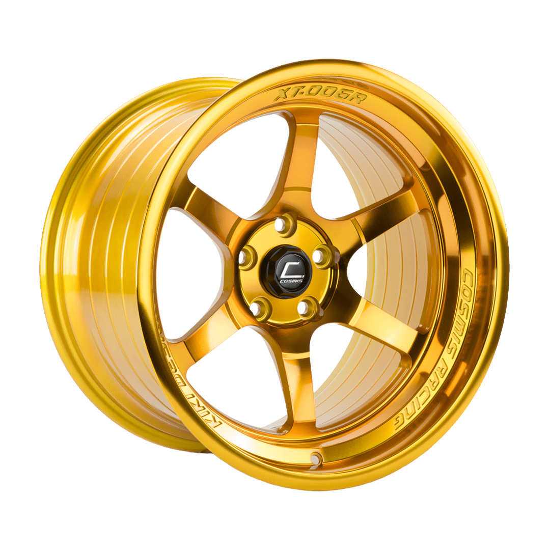 006R-HyperGold.png Cosmis XT-006R 18x11 ET8 5x114.3 Hyper Gold - Image 1