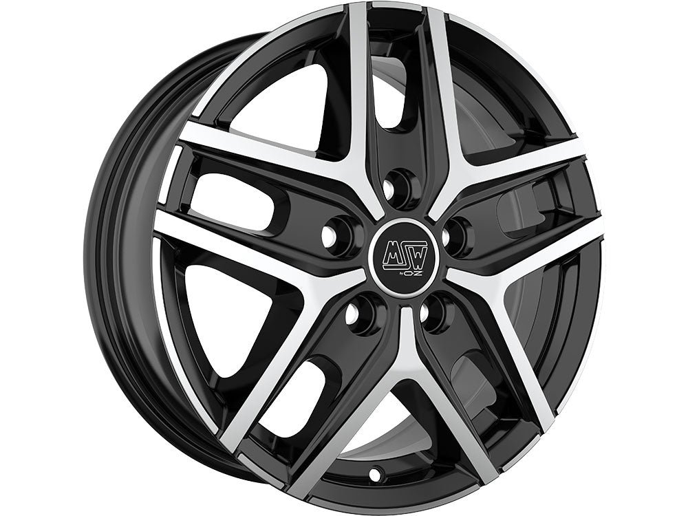 02_MSW40VAN_GlossBlackPolish_later_136c0f46-a3d0-4777-857a-6bee47275a1a.jpg MSW 40 VAN 16x6.5 ET55 5x160 GLOSS BLACK FULL POLISHED - Image 1