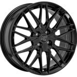 MSW 50-4 17x7 ET37 4x100 GLOSS BLACK