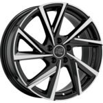 MSW 80-5 18x8 ET55 5x108 GLOSS BLACK FULL POLISHED