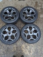 18" FORD TRANSIT ST STYLE ALLOY WHEELS / NEW TYRES