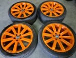 19" VOLKSWAGEN T4 ALLOY WHEELS / TYRES - Image 4