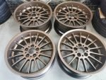 18" GENUINE BMW STYLE 32 ALLOY WHEELS - BRONZE