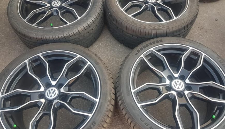 1-14-3awngtae1ccxozmx5zrvnu.jpg 20" WORX TURISMO VOLKSWAGEN T5 ALLOY WHEELS / TYRES - Image 1
