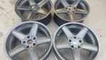 18" GENUINE RH AC SCHNITZER ALLOY WHEELS X 4