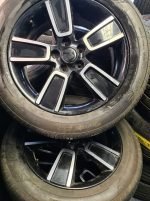 18" VAUXHALL VIVARO ALLOY WHEELS / TYRES