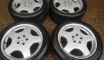 18" GENUINE MERCEDES AMG ALLOY WHEELS / TYRES - STAGGERED - Image 3