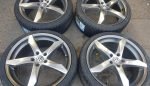 19" AEZ LASCAR ALLOY WHEELS / TYRES
