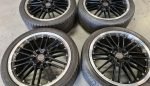18" GENUINE BORBET CW2 ALLOY WHEELS / TYRES