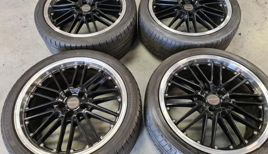 1-2-3br135j4lmwhpukd9jjswa.jpg 18" GENUINE BORBET CW2 ALLOY WHEELS / TYRES - Image 1