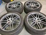 21" GENUINE AUDI S LINE ALLOY WHEELS / TYRES - 5 X 130 FITMENT - Image 4