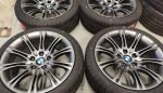 18" GENUINE BMW MV2 ALLOY WHEELS / NEW TYRES - Image 3