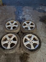 18" CALIBRE TREK ALLOY WHEELS / TYRES VAUXHALL VIVARO / RENAULT TRAFIC - 5 X 118 FITMENT