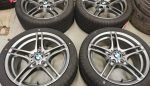 18" GENUINE BMW MOTORSPORT STYLE 313 ALLOY WHEELS / NEW TYRES - Image 3