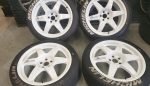 18" COMPOMOTIVE MO6 ALLOY WHEELS / TYRES – SUBARU – 5 X 100 - Image 2