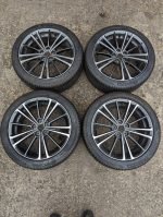 17" TOYOTA GT86 / SUBARU BRZ ALLOY WHEELS / TYRES - AS NEW