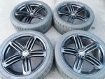 20" AUDI SEGMENT STYLE ALLOY WHEELS / TYRES - VOLKSWAGEN T5 / T6 FITMENT