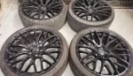 19" GENUINE 1AV ZX2 ALLOY WHEELS / TYRES – 5 X 112 – AUDI - Image 2