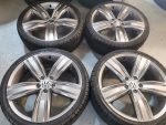 19" VOLKSWAGEN CADDY ALLOY WHEELS / NEW TYRES