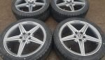 18" GENUINE AMG W205 ALLOY WHEELS / TYRES - Image 2