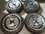 15" Ronal Turbo R10 Alloy Wheels / Tyres – 4 x 100 Fitment