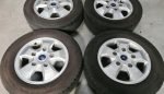 16" GENUINE FORD TRANSIT CUSTOM ALLOY WHEELS / TYRES