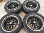17" A C DEEP DISH ALLOY WHEELS / TYRES - VAUXHALL VIVARO / RENAULT TRAFIC
