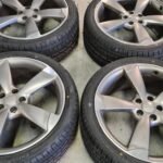 20" GENUINE AUDI ROTOR ALLOY WHEELS / NEW TYRES