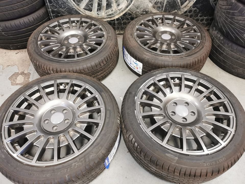 1-52.jpg 18" New Transit Connect Msrt Style Alloy Wheels / New Tyres - Image 1