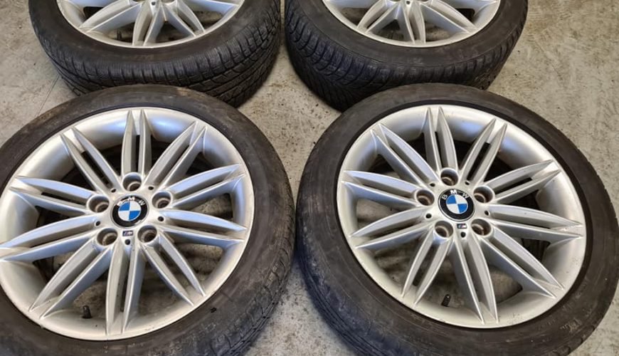 1-6-3c6068cw8qwyqzvajbbgne.jpg 17" GENUINE BMW MOTORSPORT STYLE 207 ALLOY WHEELS / TYRES - Image 1