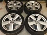 18" Genuine Audi Ronal S Line Alloy Wheels / Tyres