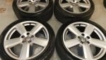 17" BSA ALLOY WHEELS / TYRES - MULTIFIT - Image 3