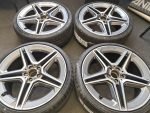 20" GENUINE AMG ALLOY WHEELS / NEW TYRES - Image 4
