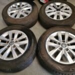 16" Volkswagen T5 Clayton Alloy Wheels / Tyres