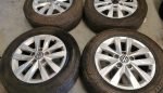 16" VOLKSWAGEN T5 CLAYTON ALLOY WHEELS / TYRES