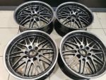 20" BMW MESH DEEP DISH ALLOY WHEELS -  5 X 120 FITMENT
