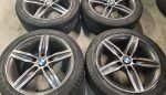 17" BMW 1 SERIES MOTORSPORT STYLE 379 POLISHED ALLOY WHEELS / NEW TYRES