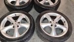 17" GENUINE MERCEDES ADHARAZ ALLOY WHEELS / TYRES - Image 3
