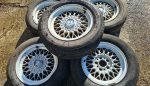 15" BMW E34 5 SERIES ALLOY WHEELS / TYRES