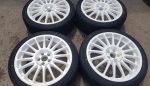 18" O Z RACING ALLOY WHEELS / TYRES – 5 X 100 FITMENT