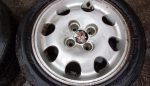 15" PEUGEOT 205 GTI ALLOY WHEELS / TYRES - Image 4