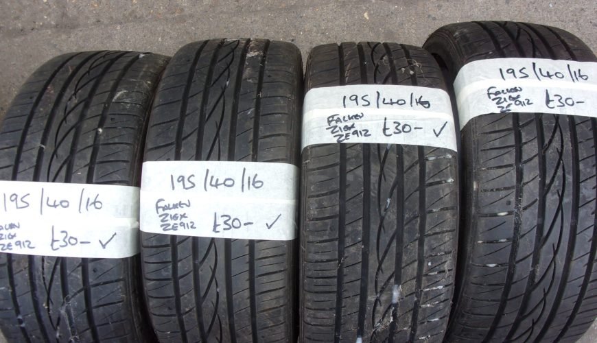 108_0286-38k5vd5eoja996moqutn2i.jpg 195 / 40 / 16 FALKEN ZIEX ZE 912 TYRES - Image 1