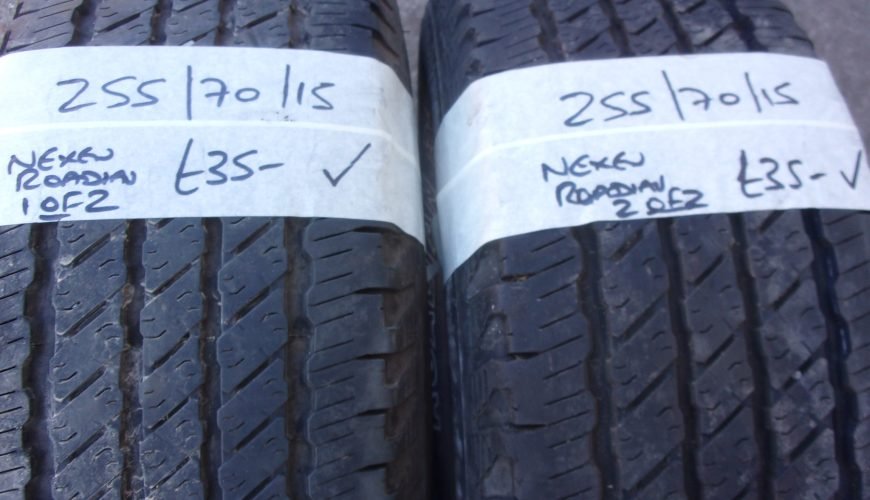108_0448-38otek3pfads2nhzo1jx8q.jpg 255 / 70 / 15 NEXEN ROADIAN TYRES - Image 1