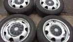 17" GENUINE VOLKSWAGEN T5 FAN BLADE WHEELS / TYRES - Image 2