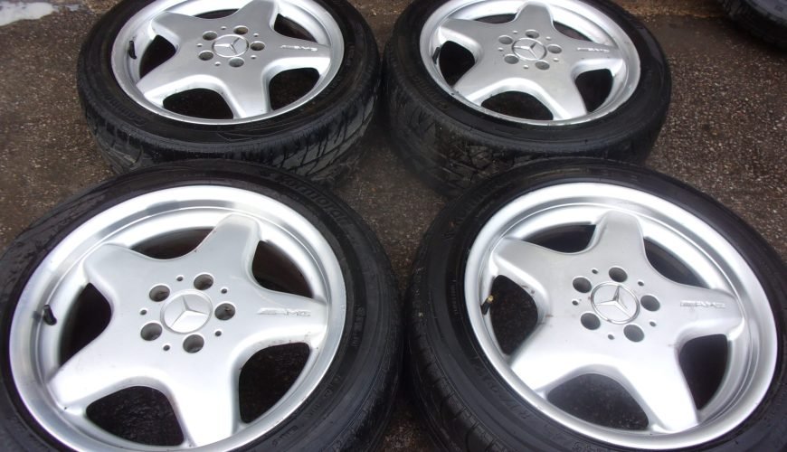 108_1129-39g12daps4dk95ngybpj4a.jpg 17" GENUINE MERCEDES AMG ALLOY WHEELS / TYRES - Image 1