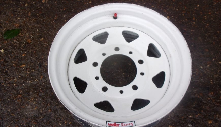 108_1188-39ia6mwyc5v1evld64fqiy.jpg 15" WELLER RACING WHEELS – LAND ROVER DEFENDER – 5 X 165.1 - Image 1