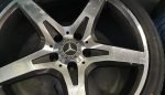 18" GENUINE MERCEDES SLK AMG ALLOY WHEELS / NEW TYRES - Image 2