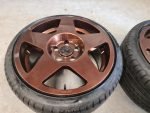 18" GENUINE 1552 TARMAC ALLOY WHEELS / TYRES 5 X 120 - BMW FITMENT