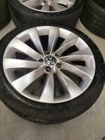 18" GENUINE VOLKSWAGEN SCIROCCO TURBINE ALLOY WHEELS / TYRES - Image 4