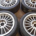 17" DUNLOP RACE WETS ON BMW ALLOYS Wheel 210/620/R17 / TYRES